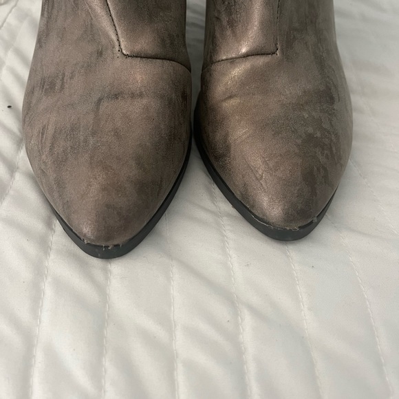 Qupid silver double buckle booties - Picture 7 of 7